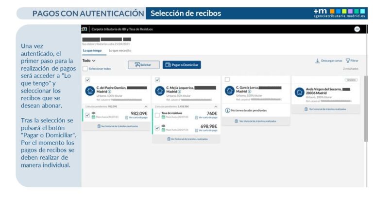 Opciones para Pagar el IBI en Humanes